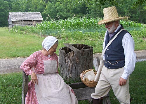 Sarah and Thomas Lincoln