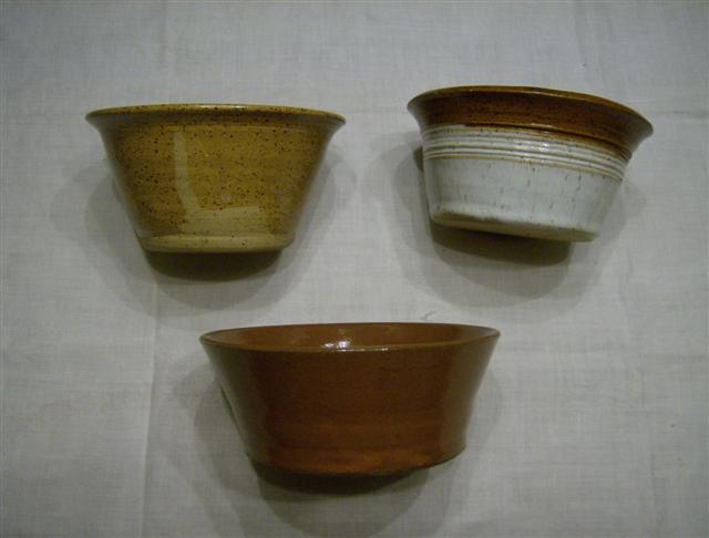 Hand-thrown bowls